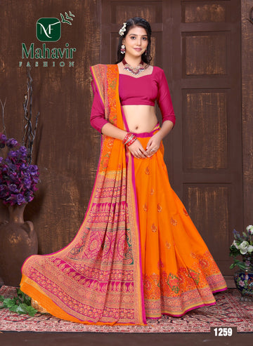 Hemadri Gold Resham Zari patti